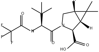 (1R,2S,5S)-3-((S)-3,3-二甲基-2-(2,2,2-三氟乙酰胺基)丁酰基)-6,6-二甲基-3-氮雜雙環(huán)[3.1.0]己烷 -2-羧酸