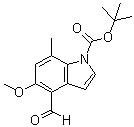4-甲?；?5-甲氧基-7-甲基-1H-吲哚-1-羧酸叔丁酯